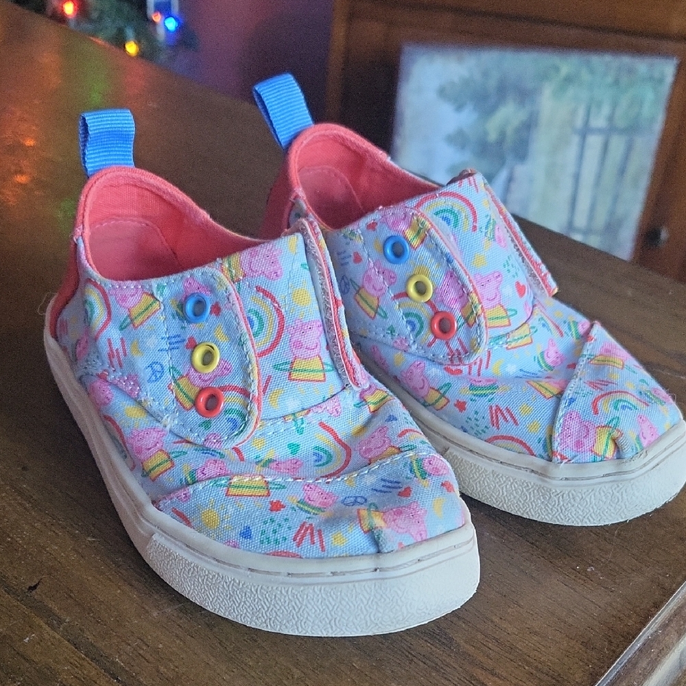 Toms Kids Sneakers with Colorful Patterns